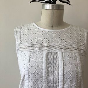 Gap Eyelet Shift Dress